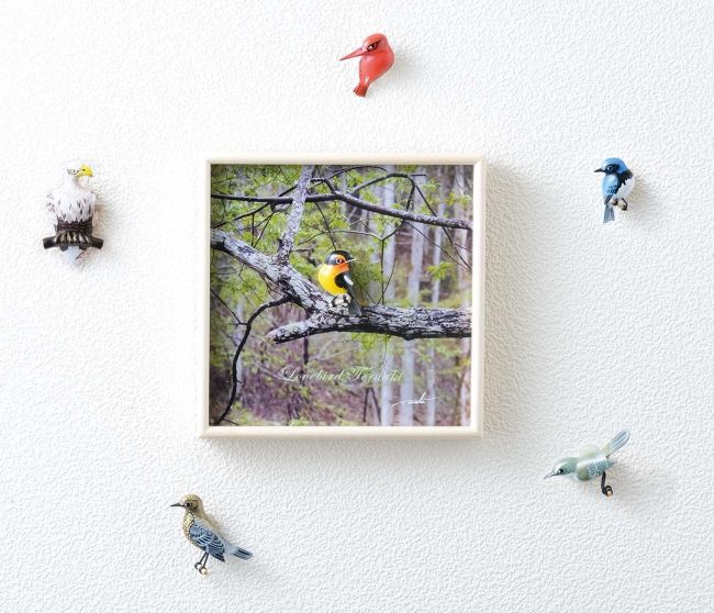 いいものfromトカチ（46）「つぼみ工房の『鳥のブローチ